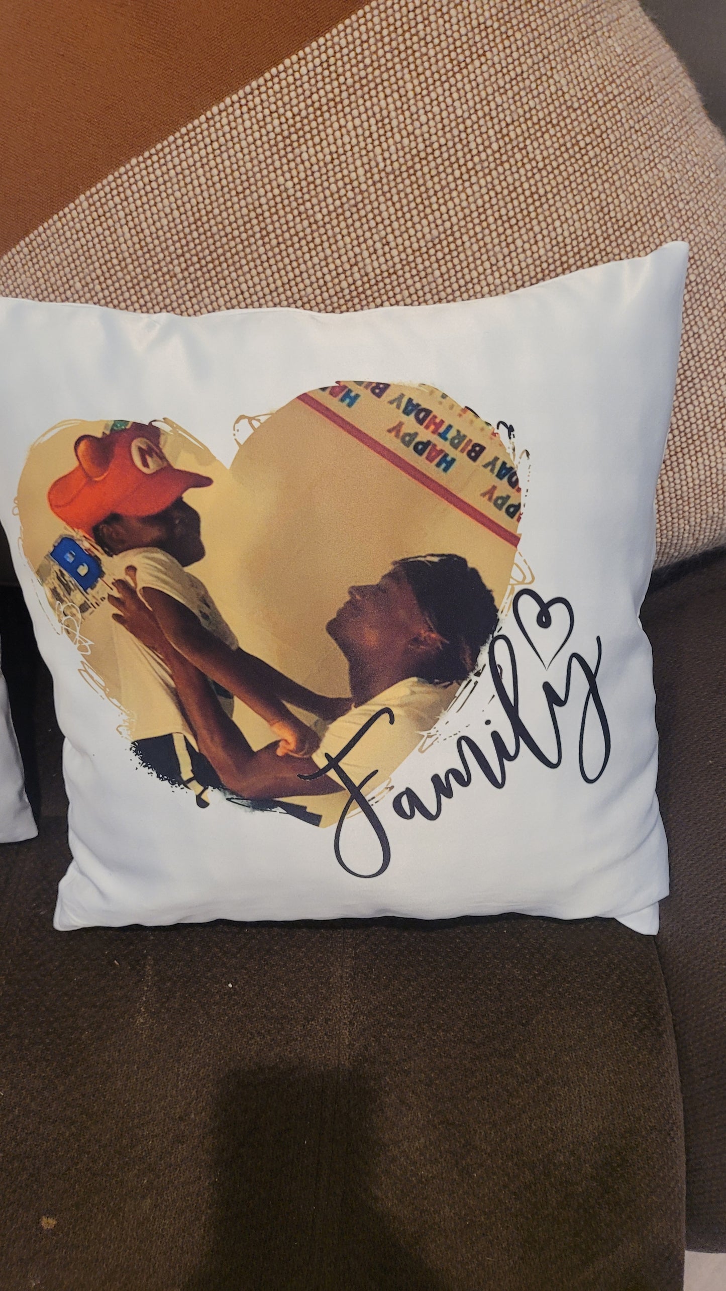 Custom Personalized Sublimated Pillow Cover