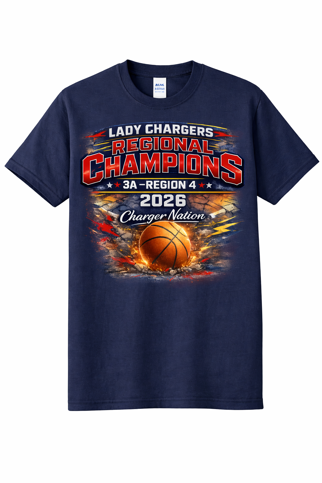 Choctaw County Lady Chargers Regional Basketball Champions 2026