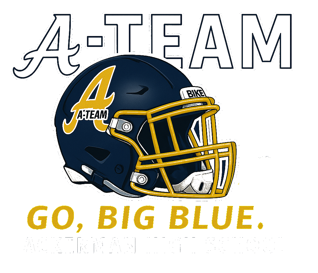 A-TEAM "Go, Big Blue" Heather Gray T-Shirt