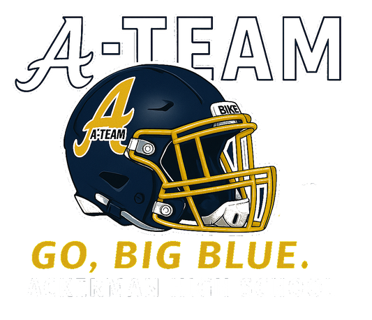 A-TEAM "Go, Big Blue" Heather Gray T-Shirt
